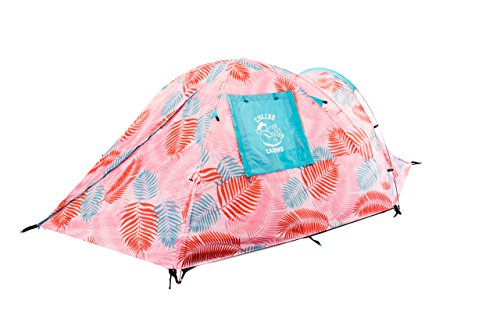 CHILLBO CABBINS Best 2 Person Tent with Cool Patterns ULTIMATE HOLIDAY CAMPING GEAR GIFT for Backpacking Car Camping Music Festivals Family Camping Tents for Camping Sleeps 2-3