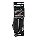 Rollerblade Men's Performance Skating Socks, Black/Silver, Large/US 10-12.5