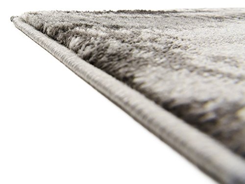 Unique Loom Sofia Collection Dark Gray 9 x 12 Area Rug (9' x 12')