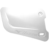 Mizuno Batters Face Protector, White, Right Hand Batter