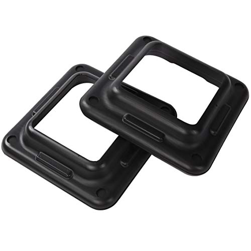 Aerobic-Exercise-Step-Platform-by-Day-1-Fitness--6-OPTIONS-28in-CIRCUIT-SIZE-STEP-or-42in-HEALTH-CLUB-SIZE-with-2-or-4-RISERS-or-ADDITIONAL-RISERS-Non-Slip-and-Shock-Absorbing-Surface