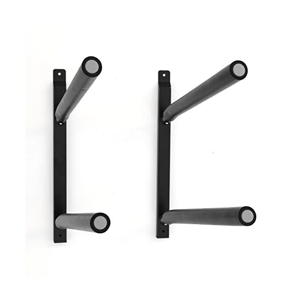 Stoneman-Sports-SpareHand-Dual-Angle-Double-SUPPaddleboard-Wall-Mount-Rack