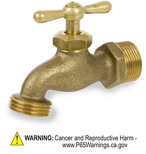 Smith-Cooper International 160 Series Brass Hose Bibb, 1/2" NPT Male, Non-Potable Water Use Only - Thumbnail 3