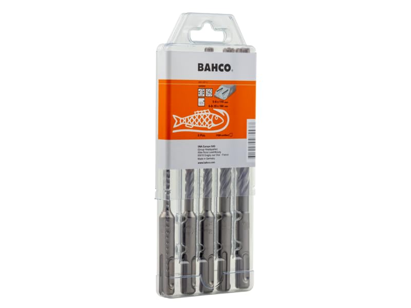 BAHCO Game 5 SDS + 4C Concrete bits
