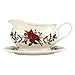 Winter Greetings Entertaining Gravy Boat & Stand