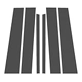 Ferreus Industries Matte Flat Black Pillar Post Trim Cover fits: 2004-2014 Nissan Titan Armada PIL-120-MB-02