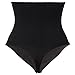 FIRSTLIKE Women Waist Cincher Girdle Tummy Slimmer Sexy Thong Panty Shapewear Black