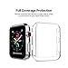 Apple Watch Series 3 Case, Benuo [Defender Series] Protective HD Clear PC Screen Protector [Ultra Thin], Lifetime Replacements Cover Case for Apple Watch Series 3/Series 2/Edition/Nike+ 42mm