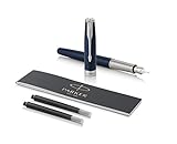 PARKER Sonnet Fountain Pen, Blue Lacquer with