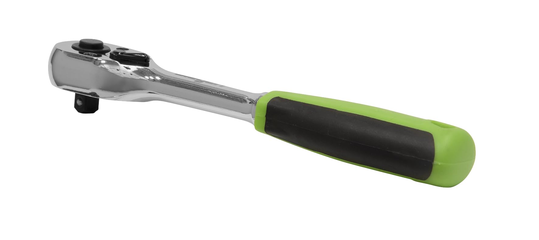 Siegen S01200 Ratchet Wrench, 1/4 inch Sq Drive Pear-Head Flip Reverse