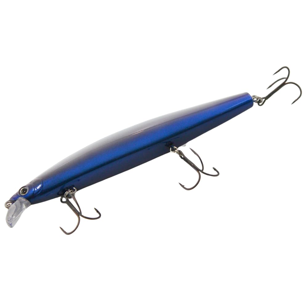 Pinki in blue, wobbler, zander bait, 22 g, 125 mm, artificial bait, hard bait
