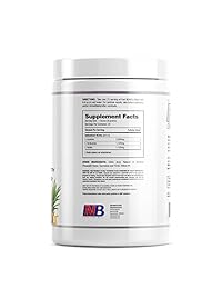 NutritionBizz BCAA Polvo, 5 gramos de BCAA Amino Acids, Bebida de Recuperación de Entrenamiento...