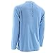 Huk Men's Performance Raglan Long Sleeve, Carolina Blue, X-Large