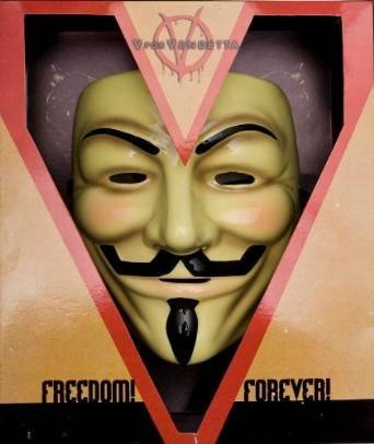 Generic v for vendetta mask guy