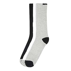 Vettorio Fratini by Shoppers Stop Mens Solid Crew Socks – Pack Of 3 – Assorted