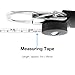 Fishing Pliers Fish Grip Tools Set, Fish Lip Gripper Grabber Grip Holder with Scale Ruler/Measuring Tape Stainless Steel Hook/Two-Sided Trigger, Weigh 40lb, Lanyard Pliers Portable Tackle Combo