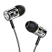 AILIHEN Earbuds, M9 Metal in Ear Headphones with Microphone Noise Isolating Wired Earphones for iPhone iPad iPod Android Smartphones Tablets Laptop Computer