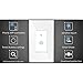 Smart WIFI Light Switch In Wall, Wireless Lighting On/Off, Remote Control Your Fixtures From Anywhere, Work With Alexa / Google Assistant ,support Android and IOS APP, 15A (Need Neutral wiring) (J909)