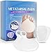 WALKINGLY Set of Metatarsal Pads (2 Count) - Soft Gel Ball of Foot Cushions for Rapid Pain Relief for Women & Men - Mortons Neuroma Callus Metatarsal Foot Bunion Forefoot Cushioning Relief