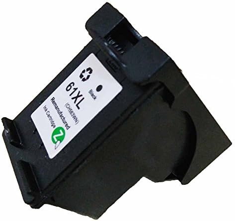 QUIMOOZ Remanufactured Printer Ink Cartridge Replacement for HP 61 XL Black CH561WN CH563WN High Yield (1 PACK)