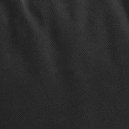 Passion Suede - Microsuede Upholstery Fabric Sold by The Yard or Roll - 10 Yards, Black