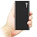JETech 10,000mAh Portable External Power Bank, Battery Charger, 2-Output, Black