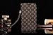jiehao iPhone XR Case, Vintage Elegant Luxury Small Monogram Flower Pattern Leather Wallet Case Wrist Strap Flip Cover with Card Slots Protective Phone Case for Apple iPhone XR 6.1