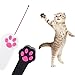 Runfish Laser Cat Toys, Pet Cat Dog Catch The LED Light Pointer Interactive Toys Scratching Training Tool Red Pot Exercise Chaser Toy 2 Pack, Black + White