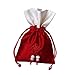 Lilith li Double Layer Korean Version Design Drawstring Bag Jewelry Pouch Coin Bags : 6 pcs/Set(HB)