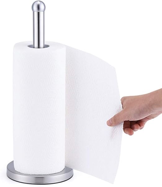 Amazon Com Chax Standing Paper Towel Holder Countertop Kitchen