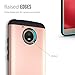 Moto E (4th Generation) Case, TUDIA Slim-Fit HEAVY DUTY [MERGE] EXTREME Protection / Rugged but Slim Dual Layer Case for Motorola Moto E4 (Rose Gold)