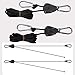 Pair of Heavy Duty Adjustable Grow Light Ratchet Rope Hanger Yoyo for Grow Light Fixtures & Gardening by Hongville (1/8