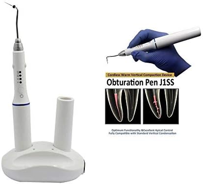 Hot Dental Cordless Endo Gutta Percha Obturation System Heated Pen with 4 Tips