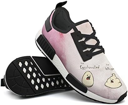 YYuuijk I'm Eggshuasted I'm Whipped Cool Men's Sneakers Shoes comfortable Mesh Lightweight Sneakers