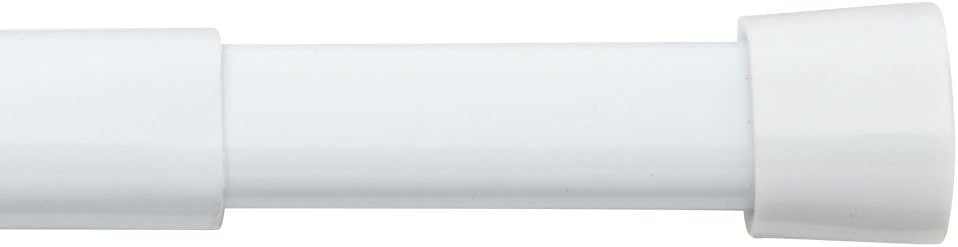 Bali Blinds Oval Spring Tension Rod, 36-60", White - 26-8720-10
