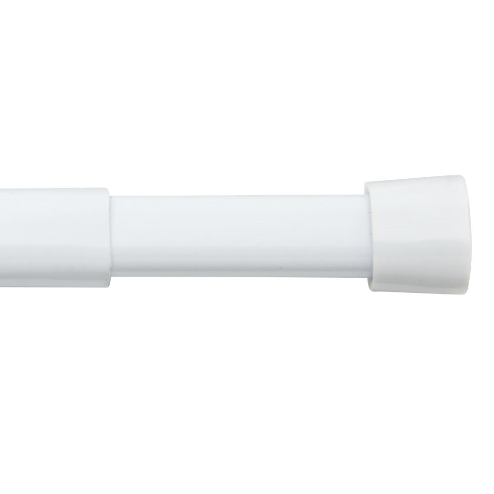 Bali Blinds Oval Spring Tension Rod, 4884", White eBay