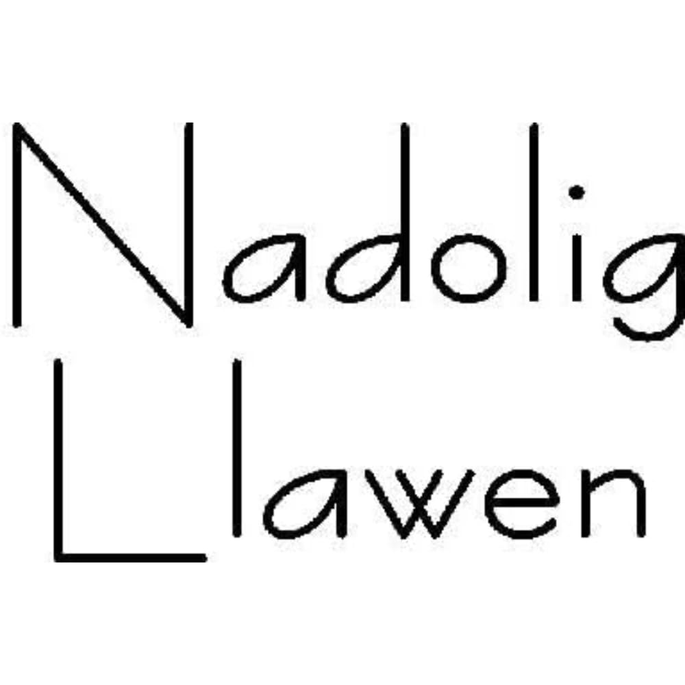 Art Stamps WEL3F Nadolig Llawen Welsh Stamp, Black, Medium
