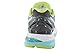 ASICS Women's Gel-Nimbus 18 Running Shoe, Titanium/White/Turquoise, 6 M US