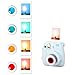 Leebotree Instant Camera Accessories Bundle Compatible with Fujifilm Instax Mini 9 or 8 8+ Instant Film Camera, Includes Camera Case/Album/Selfie Lens/Filters/Frame/Stickers (Red)