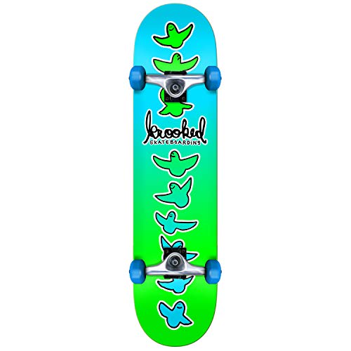 Complete Birdical Fades Blue/green 7.5"