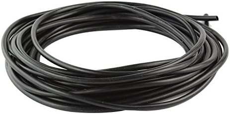 Saim Flexible Air-Line Tubing for Aquariums, 25-Feet (Black)
