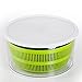 Large Salad Spinner with 5.0 Quart Bowl Plus Extra Storage Lid for Convenience. Lettuce Washer Dryer and Keeper