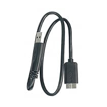 Micro USB 3.0 Cable A to Micro B for Seagate Goflex, Back Up Plus, Expansion Series Portable External Hard Drives