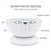 Motion Sensor Indoor Night Light 360° Rotating Rechargeable Cordless LED Wall Light for Kids Bedroom Stairs Kitchen Patio Hallway Bathroom Cabinet Closet (Warm white)
