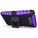 Motorola Droid Maxx/XT-1080M (Verzion) Case, Kuteck Heavy Duty Series Tough Rugged Dual Layer Protection Case Cover with Build in Stand for Motorola Droid Ultra (Late 2013) XT1080 / Droid Maxx XT1080M, Include Stylus Pen (Purple)