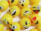 Edison Novelty Emoji High Bounce Balls (20 Per Order)