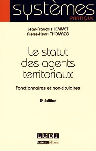Le  statut des agents territoriaux