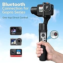 3 Axis Gimbal Stabilizer, Handheld Tripod Mount for