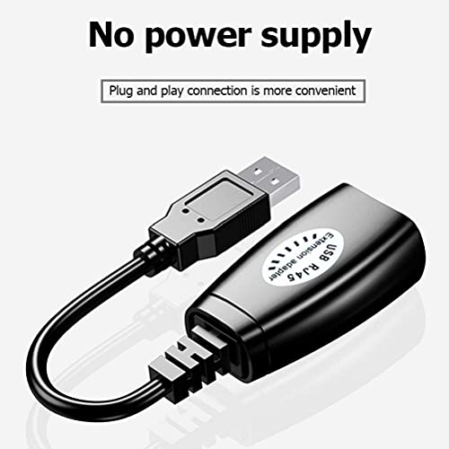 USB Extender Over RJ45 Cat 6/5/5e Adapter, RJ45 Splitter to