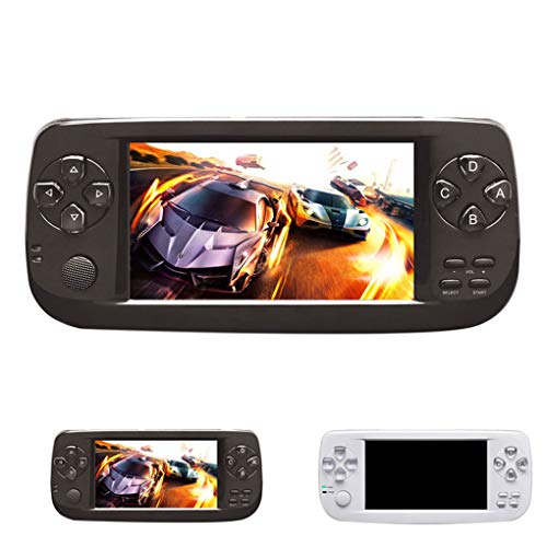 Miaomiaogo 16GB 4.3" Screen 64 Bit Retro Portable Gaming Console 3000 Classic Games Handheld PSP Console
